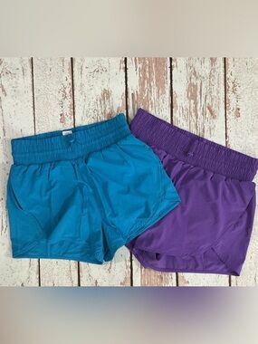 all in motion Women's Athletic Shorts - Blue or Purple
